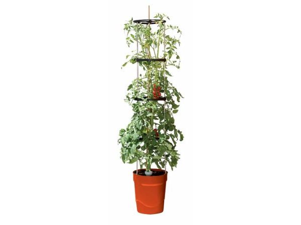 Self Watering Grow Pot Tower Red