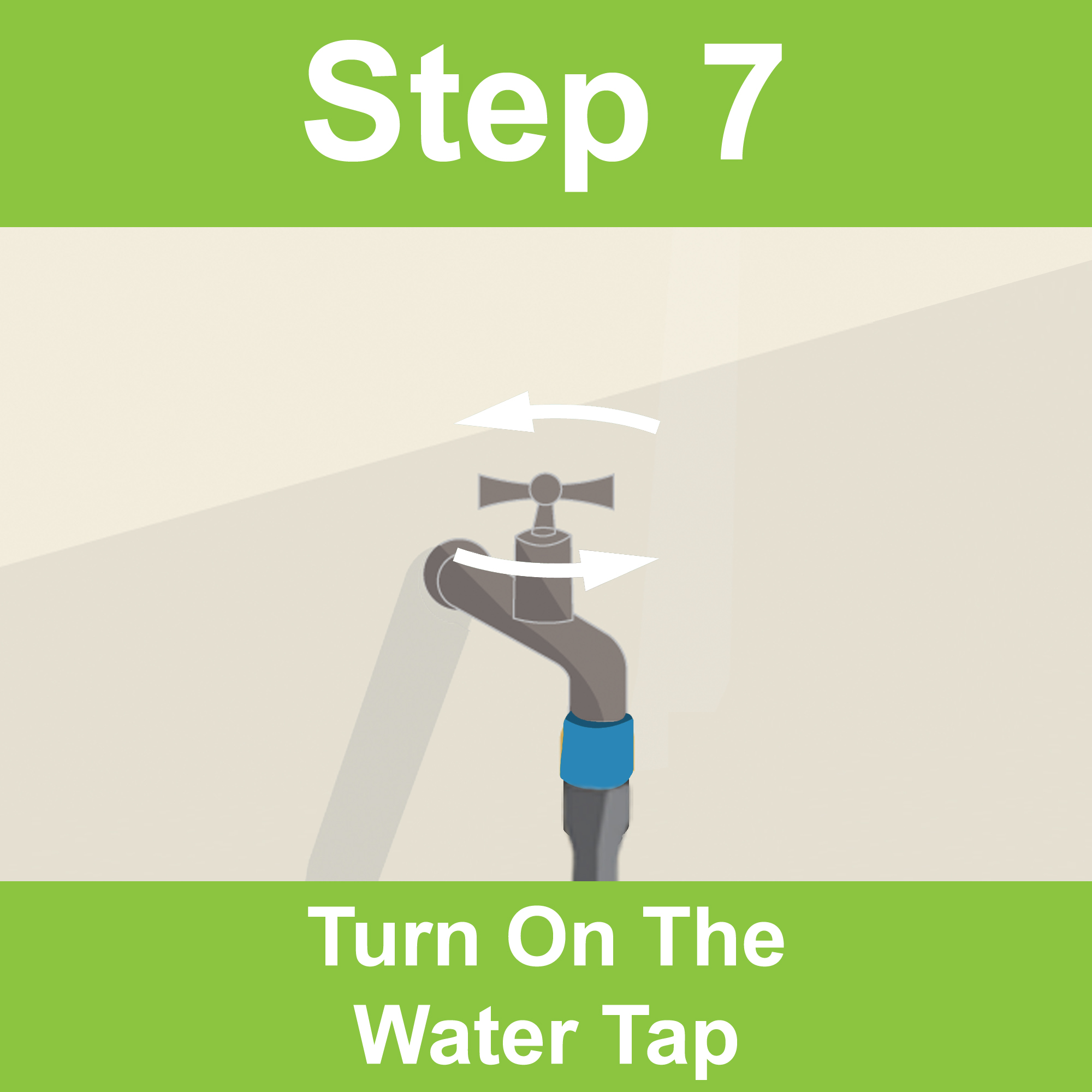 Click & Drip Mains Outdoor Tap Kit 10m WITHOUT TIMER