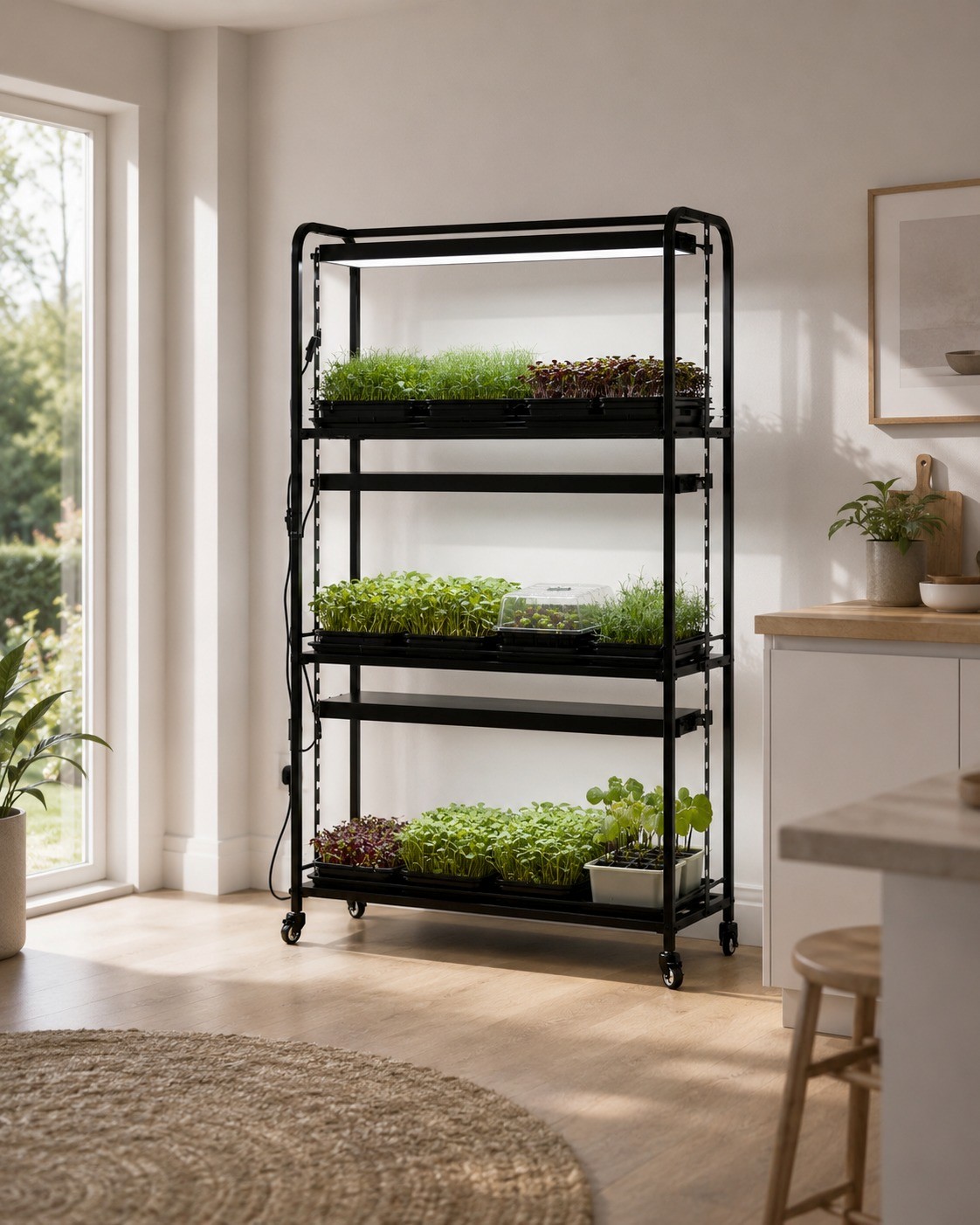 High-Rise LED Indoor Light Garden