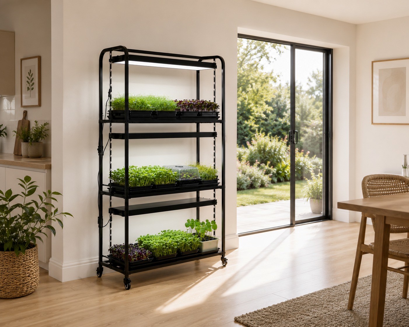 High-Rise LED Indoor Light Garden