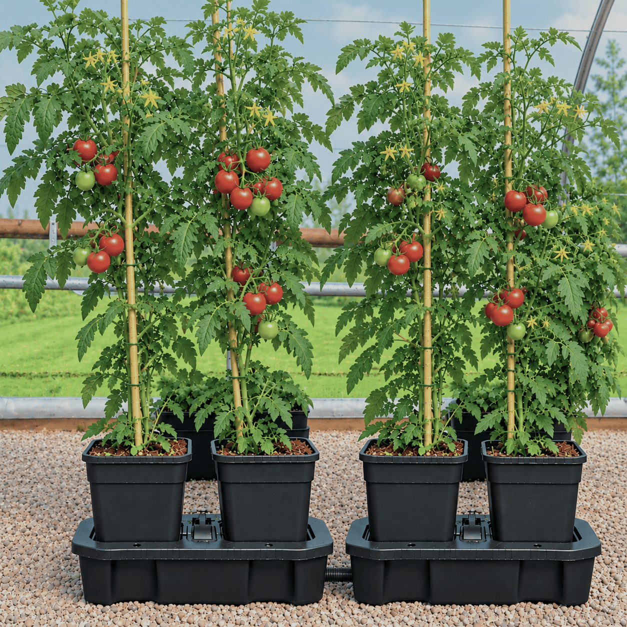 Quadgrow Self-Watering Planter
